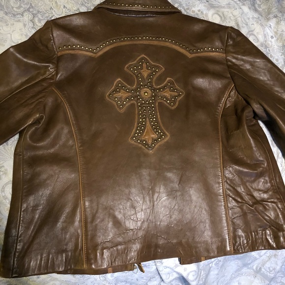 NEW with tag western leather jacket - Picture 1 of 6